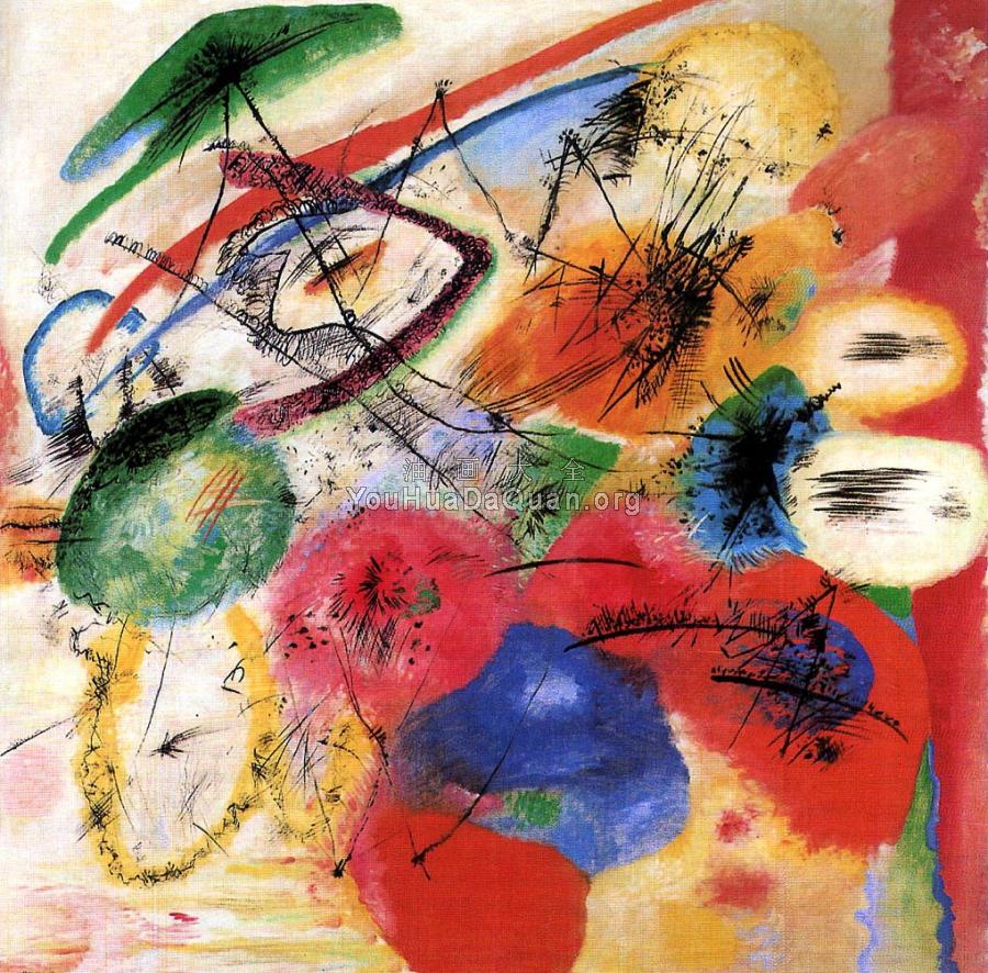 Lineas negras - 瓦西里·康丁斯基